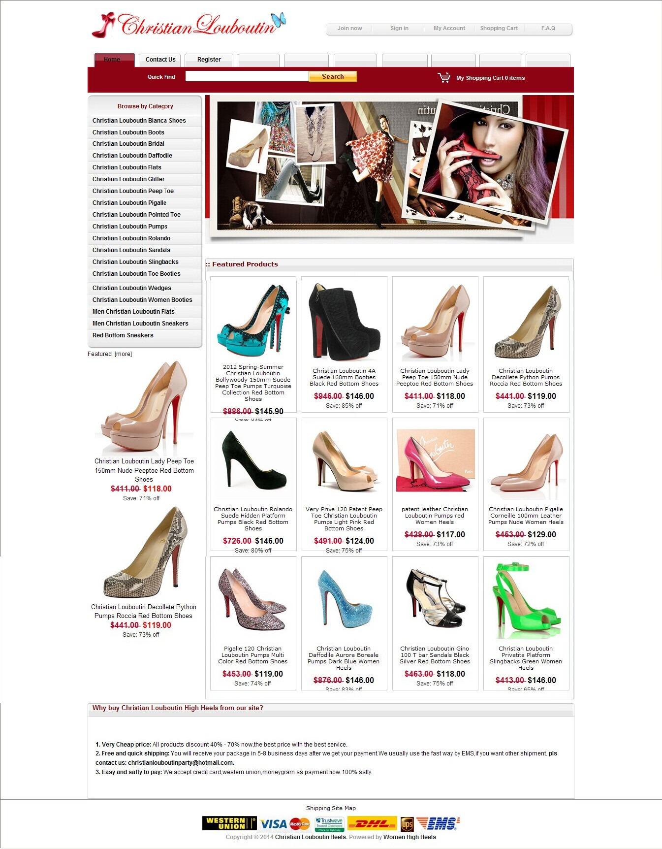 hældning indeks Billy Christian Louboutin Shoes UK - red bottom heels for you